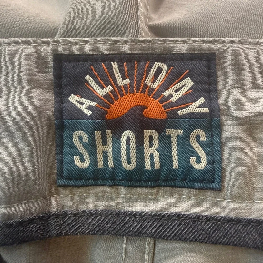 Faherty All‎ Day Shorts Mens Size 30 Gray Stretch Performance Casual